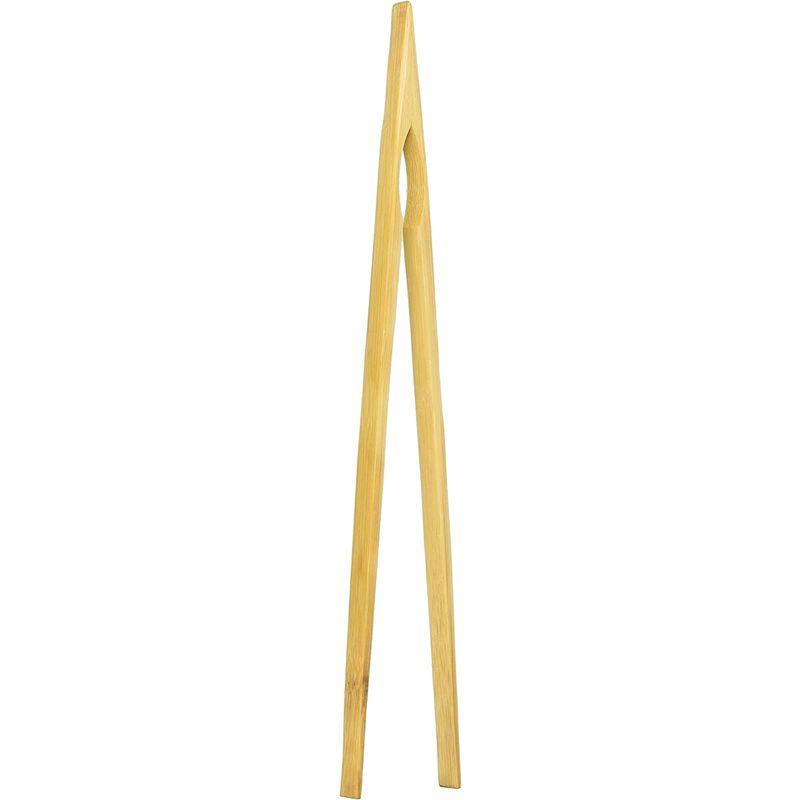 セレクトショップ MOSAIC STORE山下工芸 30×1cm 箸トング 炭化竹