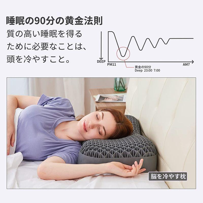 Dafeel 枕 まくら蝶枕人間工学安眠枕 無重力枕 ゲル枕 ハニカム Dafeel 枕 まくら蝶枕人間工学安眠枕 無重力枕 ゲル枕 ハニカム