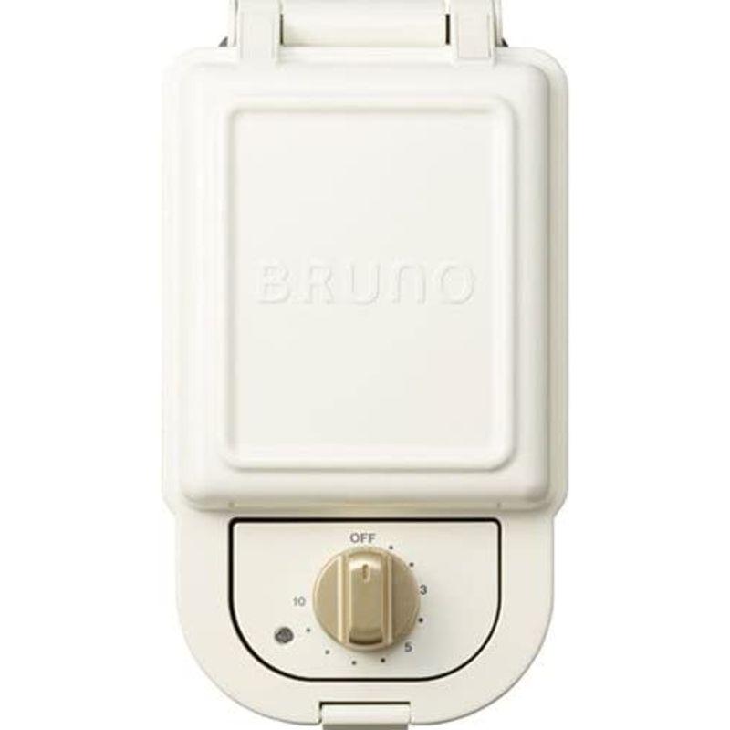 ブルーノ BRUNO ホットサンドメーカー 耳まで焼ける 電気 シングル ホワイト BOE043-WH｜mosaic-store｜02