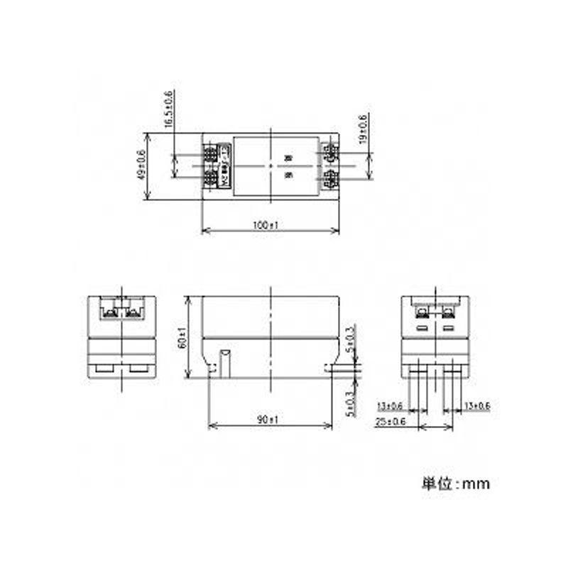 パナソニック 小型リモコントランス 分電盤用 F型 入力AC200V 出力AC24V WR2311｜mosaic-store｜02