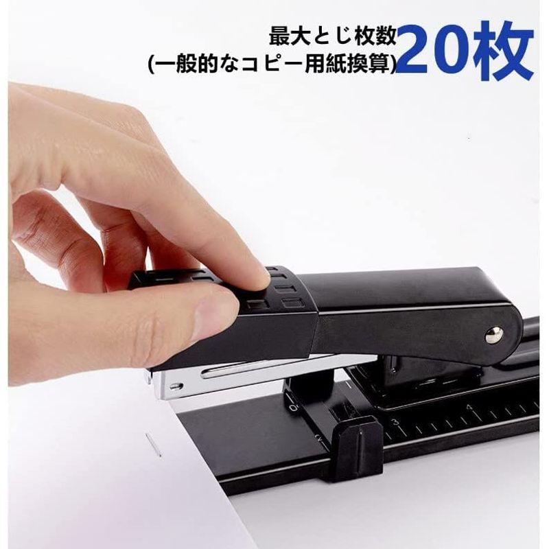 超激安超激安ホッチキス コンパクトサイズの中綴じ製本用ホチキスロングアーム付き 櫻 調整可能なロックペーパーガイド ジャムなし ホームオフィススクールコ ホッチキス、ステープラー 櫻大型 ホッチキス 業務用 ステープラー 卓上ホッチキス 大容量