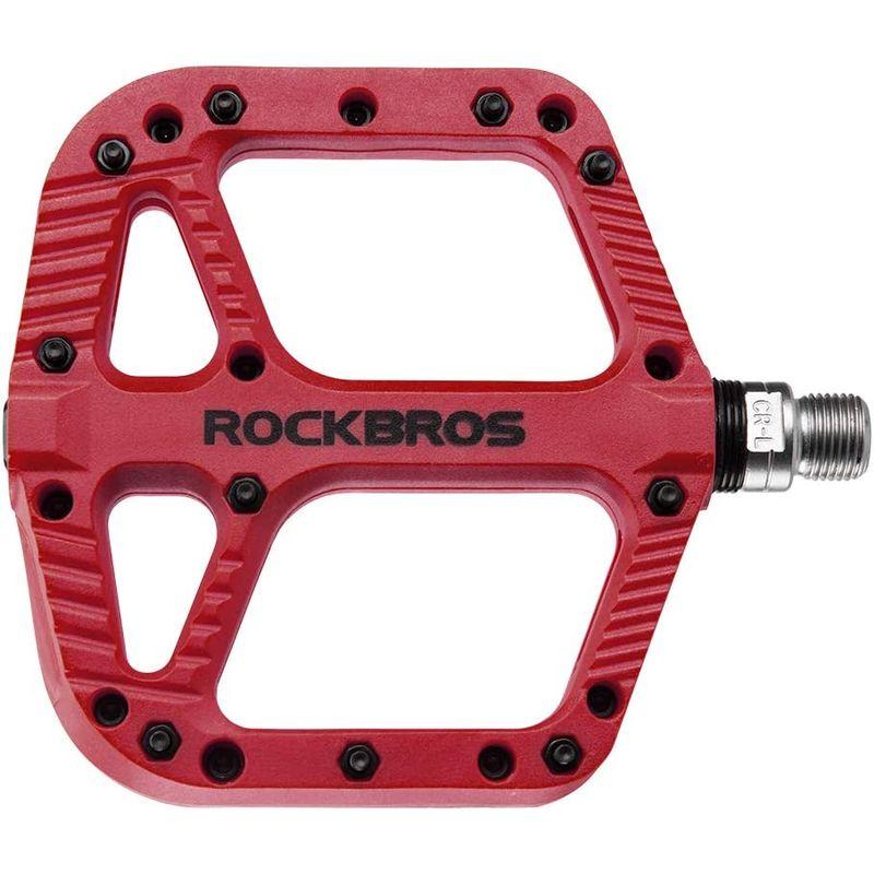 ROCKBROS(ロックブロス)mtb ペダル 軽量 ロードバイク フラットペダル ナイロン 自転車 大面積 通勤用 滑り止め ベアリングシ｜mosaic-store｜03