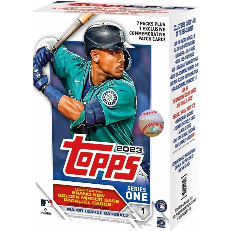 百貨店MLB 2023 Topps シリーズ1 Card Box Series Blaster ベースボール Baseball トップス カー  その他野球用品