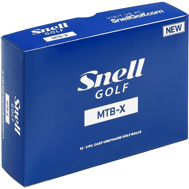 スネルゴルフ ゴルフボール MTB-X ●2019年モデル● 1ダースホワイト並行輸入品｜mosaic-store｜04