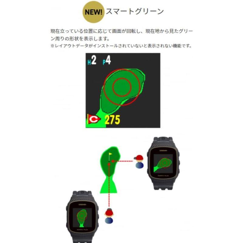 THE GOLF WATCH NORM II PLUS グリーンオン ザ・ゴルフウォッチ ノルム2プラス｜mosaic-store｜07