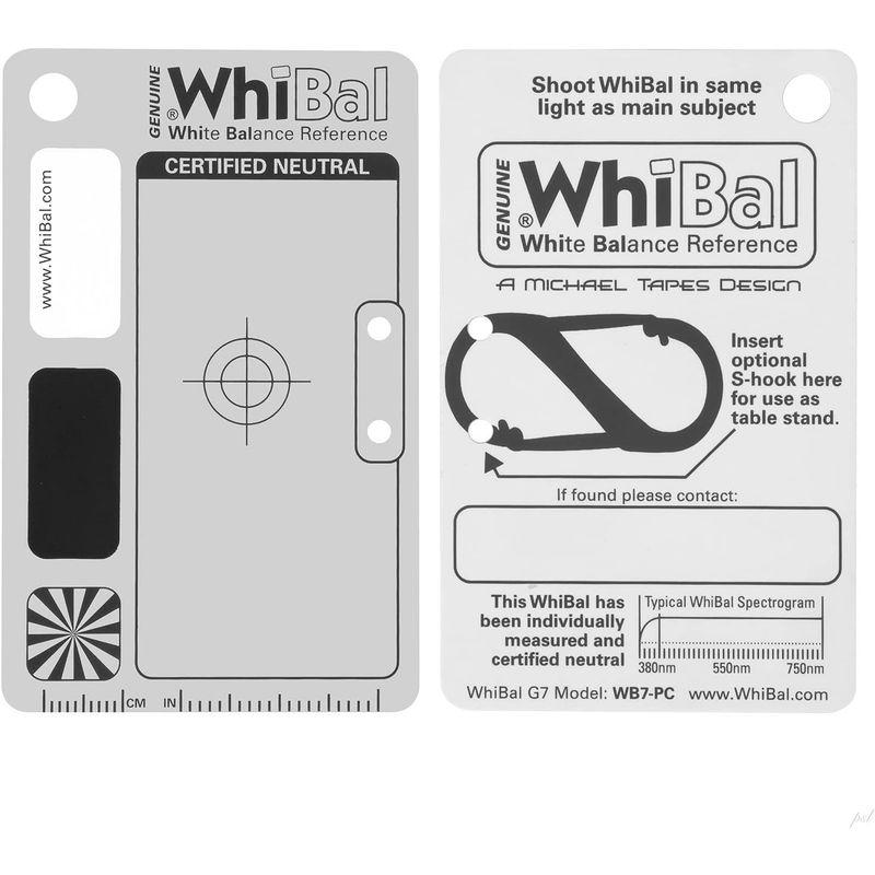 WhiBal G7 ポケットサイズ ニュートラル ホワイトバランスカード (5.3cm x 8.5cm)｜mosaic-store｜07