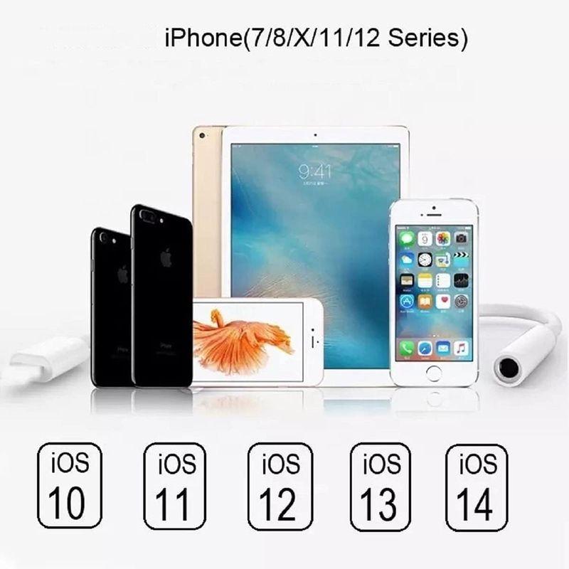 AZHQ for iPhone イヤホン変換 3.5mmヘッドフォンジャックアダプタ 3.5mmジャック イヤホン変換ケーブルPhone13｜mosaic-store｜03