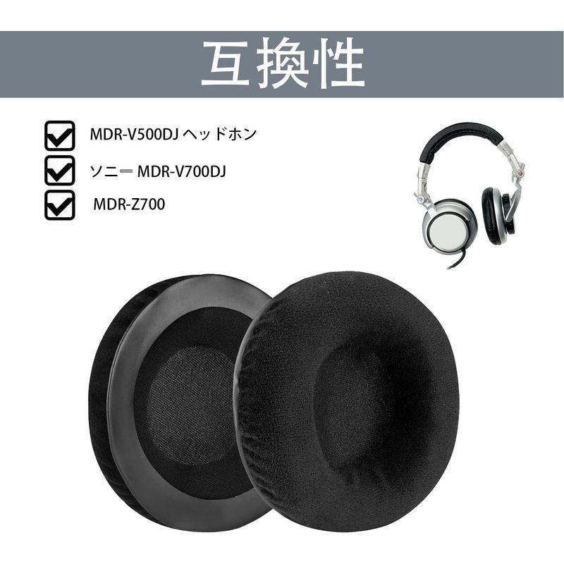 MDR-V700 交換用イヤークッション/イヤーカバー/イヤーパッド修理部品は MDR-V700DJ V700 DJ MDR-V500DJ｜mosaic-store｜03