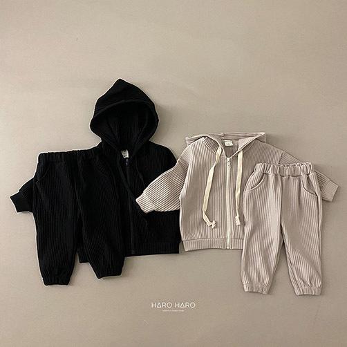 韓国 子供服 韓国ブランド Haroharo セットアップ キッズ カジュアル おしゃれ シンプル ユニセックス かっこいい 春 秋 冬 135 Mosh韓国子供服 通販 Yahoo ショッピング