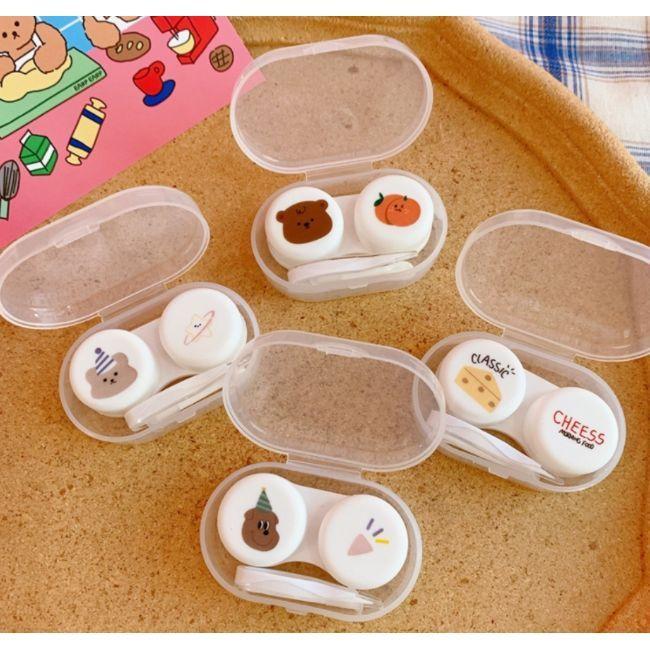 即納 韓国 雑貨 コンタクトケース コンタクト用 コンタクト ケース アニマル 動物 カワイイ かわいい 旅行 予備 持ち歩き オススメ 人気 Adgo009 Mosh韓国子供服 通販 Yahoo ショッピング