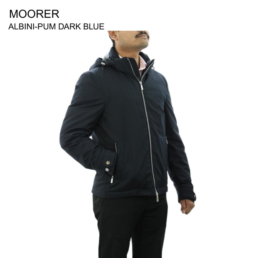 ムーレー MooRER アウター ALBINI-PUM DARK BLUE アルビニ ダウンジャケット アウター メンズ ダークブルー ブランド おしゃれ ジャケッ MOORER（ムーレー） ALBINI-PUM DARK BLUE アルビニ ダウンジャケット