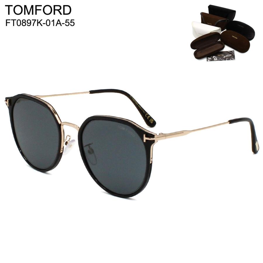 TOM FORD EYEWEAR トムフォード FT0897-K/S 01A 55 サングラス