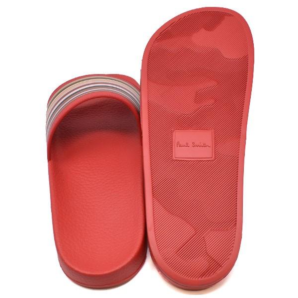 PAUL SMITH ﾎﾟｰﾙｽﾐｽ M1S RUB08 ATPU RED MULTISTRIPE ｼｬﾜｰｻﾝﾀﾞﾙ Paul Smith PAUL SMITH ポールスミス M1S RUB08 ATPU RED