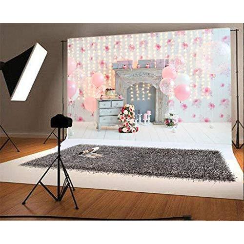 Qinunipoto 写真撮影用 背景布 背景 布 写真 プレゼント ?影 1歳の誕生 