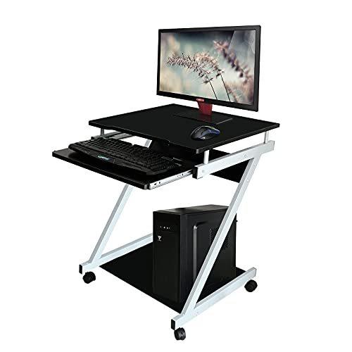 パソコンデスク Pcデスク 幅60cm パソコンラック デスクトップ オフィスデスク キーボードスライダー付 キャス Wss 338xf9cecudd エムオー商店 通販 Yahoo ショッピング