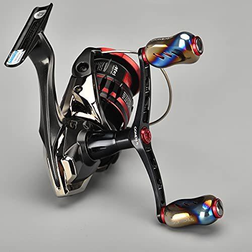 手数料安い ダブルハンドル ゴメクサス Solid 超々ジ 一体構造 ツインパワーなど用 スピニングリール用 ダイワ シマノ 98mm スピニング リールパーツ Www Quantumbytestore Com