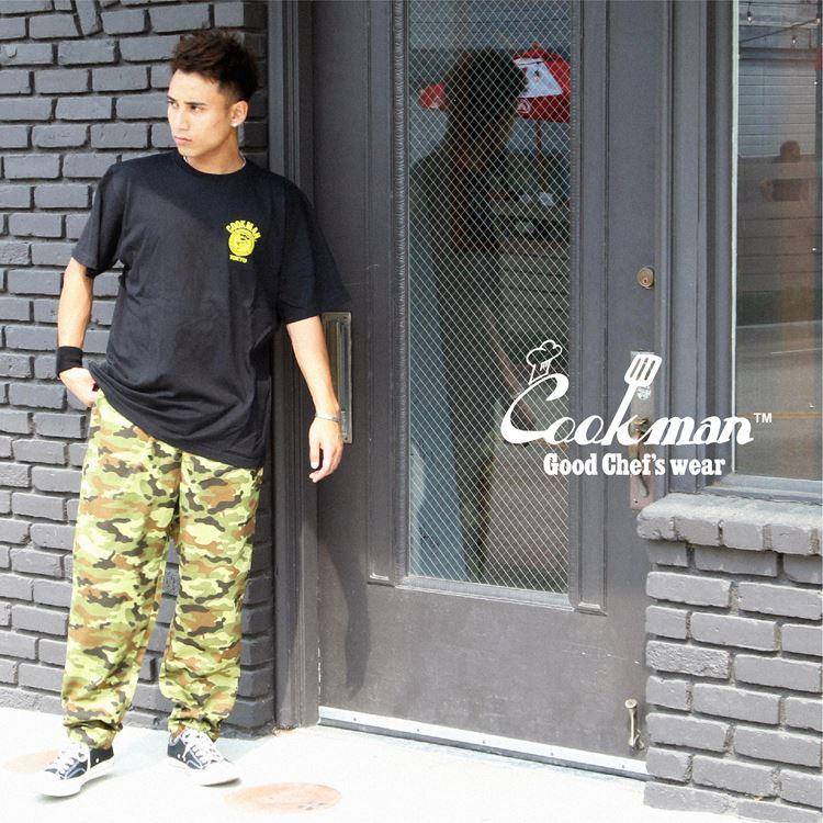 COOKMAN  Chef Pants Ripstop Camo Green (Woodland) クックマン シェフパンツ 迷彩｜moshpunx｜11