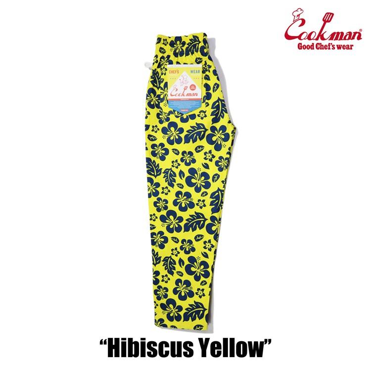 COOKMAN Chef Pants Hibiscus Yellow クックマン シェフパンツ｜moshpunx｜02