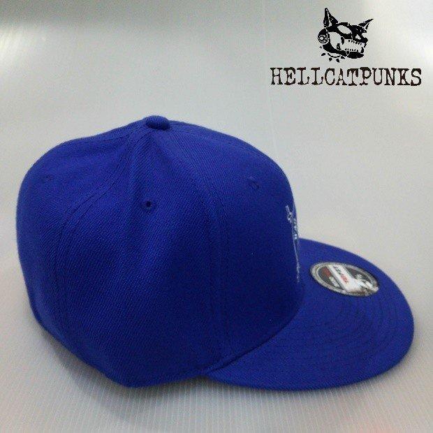 HELLCATPUNKS WAR IS OVER B.B CAP ヘルキャットパンクス ベースボール キャップ ユニセックス BLUE｜moshpunx｜03