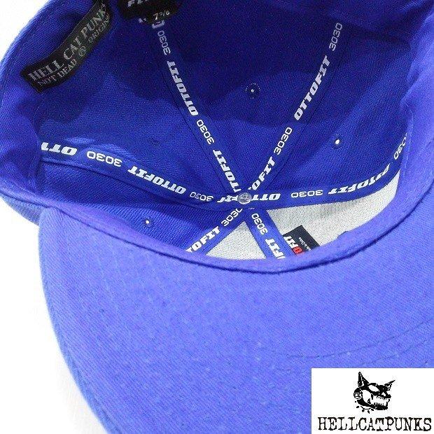 HELLCATPUNKS WAR IS OVER B.B CAP ヘルキャットパンクス ベースボール キャップ ユニセックス BLUE｜moshpunx｜06