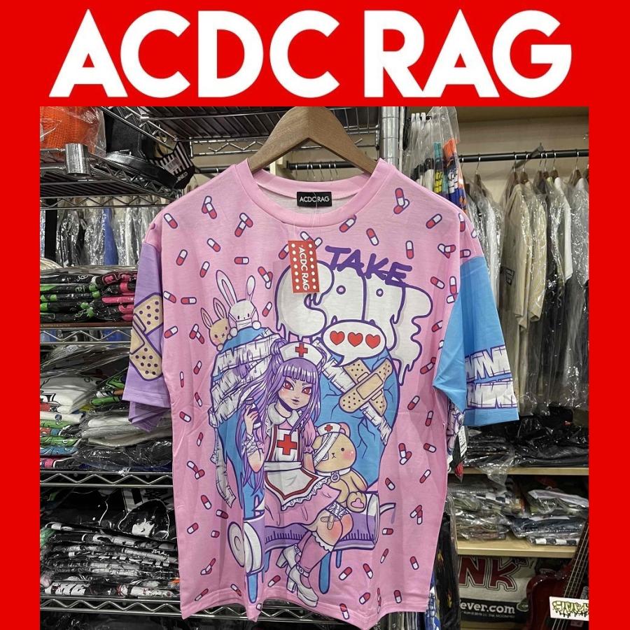 Acdc Rag Take Care Tシャツ 原宿系 ポップ デコラ Jr Con 28 Moshmachine Yahoo 店 通販 Yahoo ショッピング