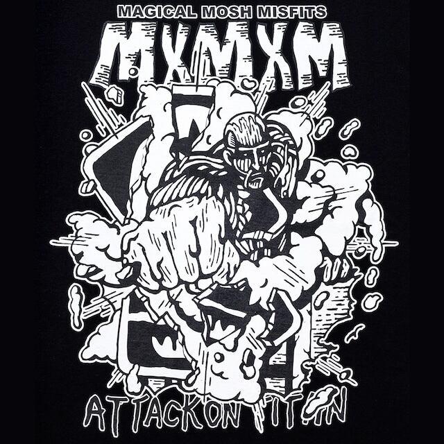 MAGICAL MOSH MISFITS MxMxM x 進撃の巨人 TITAN TEE マジカル MAGICAL MOSH MISFITS MxMxM x 進撃の巨人 TITAN TEE マジカル