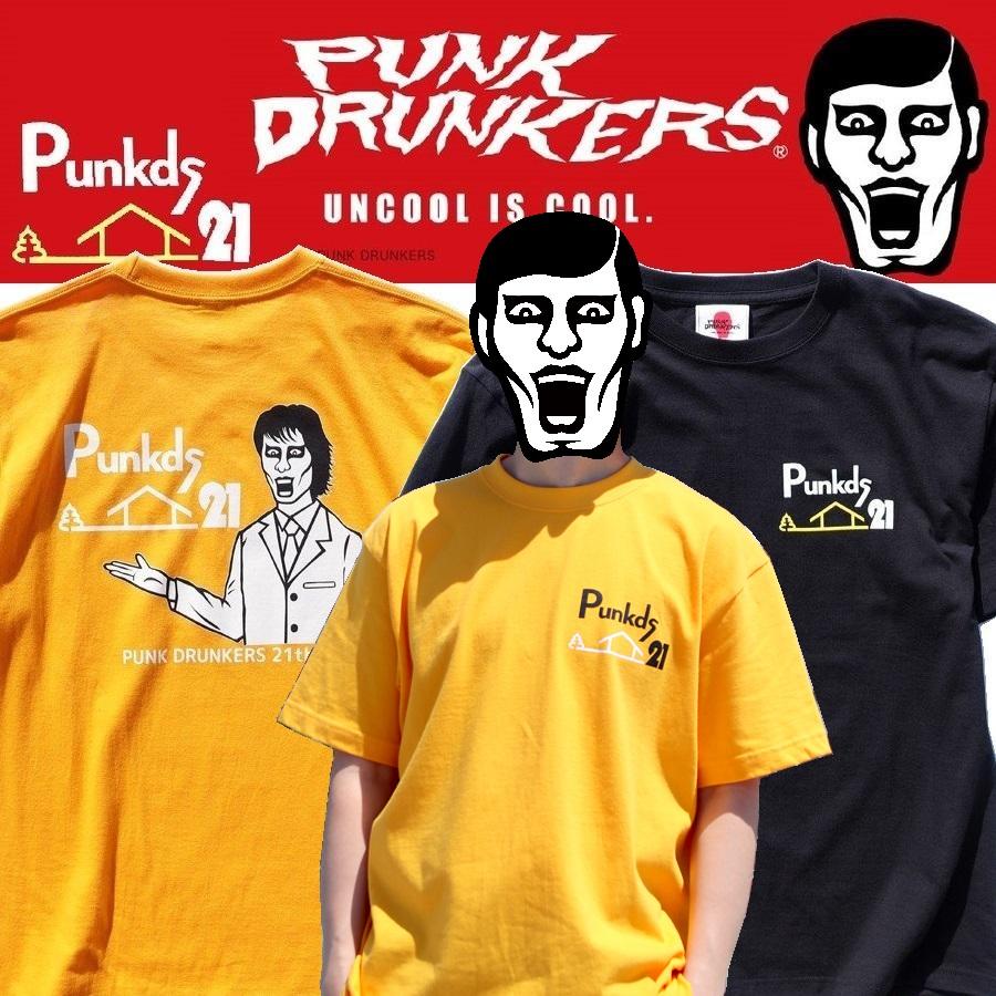 PUNK DRUNKERS PUNKDRUNKERS 21周年TEE パンクドランカーズ T PUNK DRUNKERS PUNKDRUNKERS 21周年TEE パンクドランカーズ T