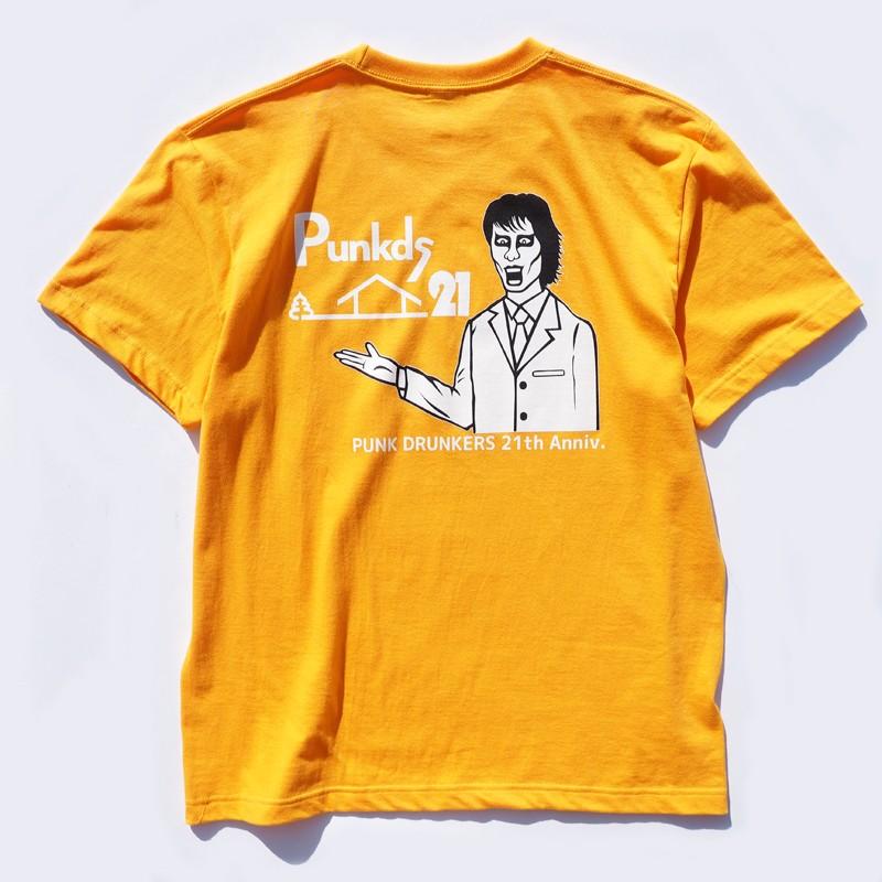 PUNK DRUNKERS PUNKDRUNKERS 21周年TEE パンクドランカーズ T PUNK DRUNKERS PUNKDRUNKERS 21周年TEE パンクドランカーズ T