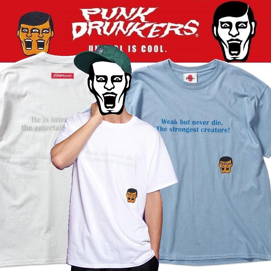 PUNKDRUNKERS ニコイチあいつ刺繍TEE パンクドランカーズ | PUNK DRUNKERS