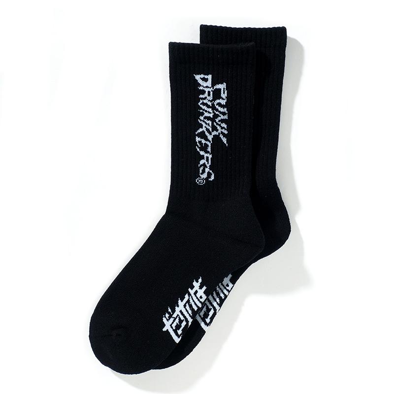 PATRONAGE ロゴ入りカラフルソックス Colorful skull socks カラフルスカル ソックス | socksteady | ポップ