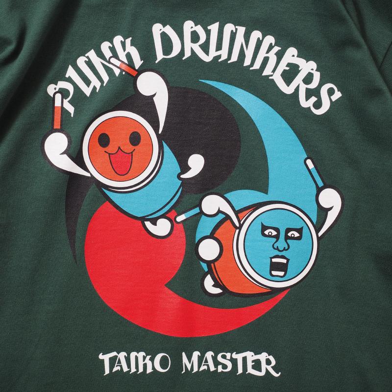 PUNK DRUNKERS PUNKDRUNKERS x 太鼓の達人 太鼓マスターTEE