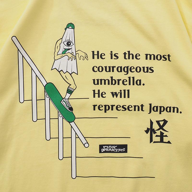 PUNKDRUNKERS 唐傘スケーターTEE パンクドランカーズ | PUNK DRUNKERS | 07