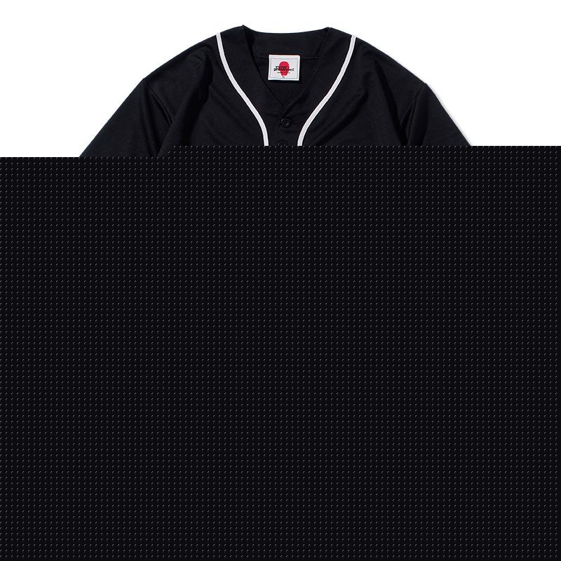 PUNK DRUNKERS 半袖シャツ XL ベースボールシャツ風 PUNK DRUNKERS 半袖シャツ ベースボールシャツ風 - メルカリ