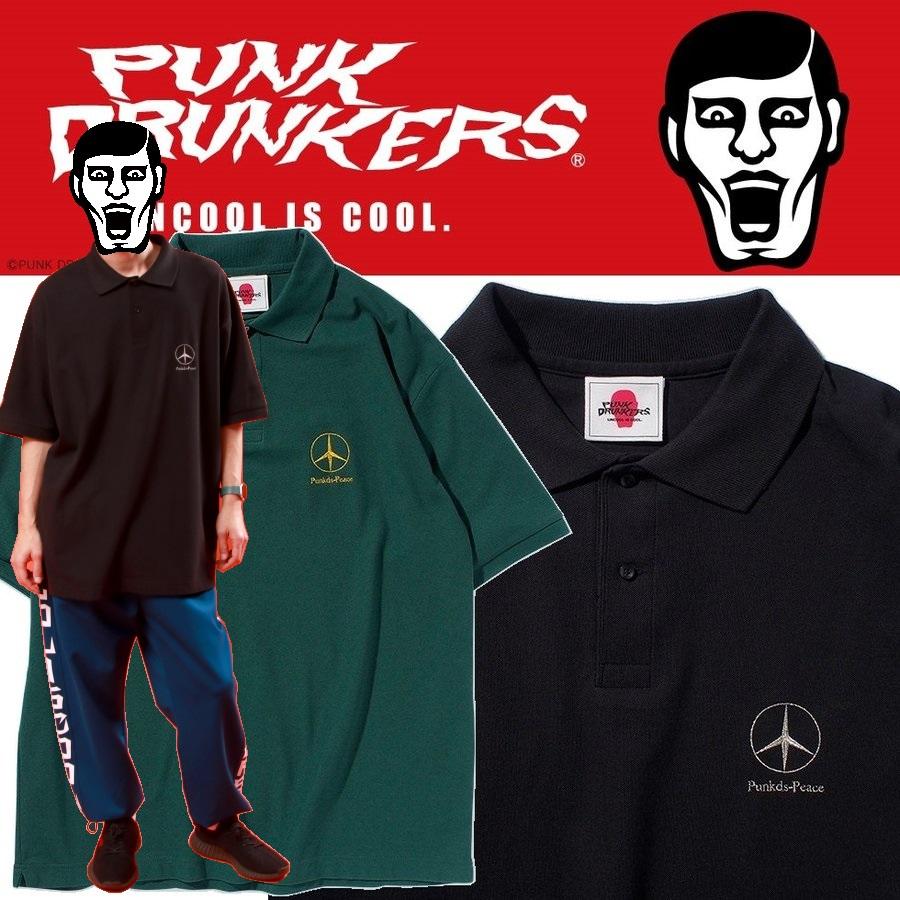 PUNK DRUNKERS PUNKDRUNKERS ピースポロ パンクドランカーズ PUNK DRUNKERS PUNKDRUNKERS ピースポロ パンクドランカーズ