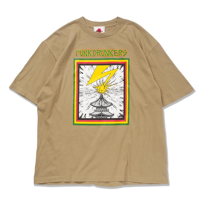 PUNKDRUNKERS カミナリBIG.TEE パンクドランカーズ｜moshpunx｜04