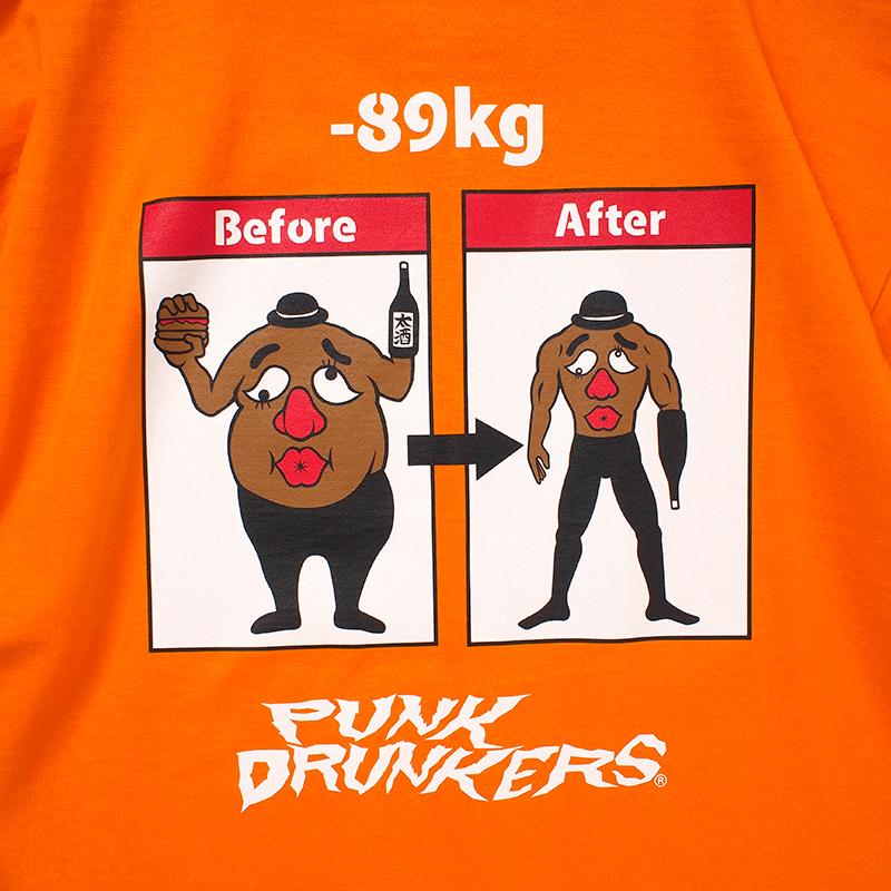 PUNKDRUNKERS Mr.ベリーDのビフォーアフターTEE パンクドランカーズ | PUNK DRUNKERS | 10