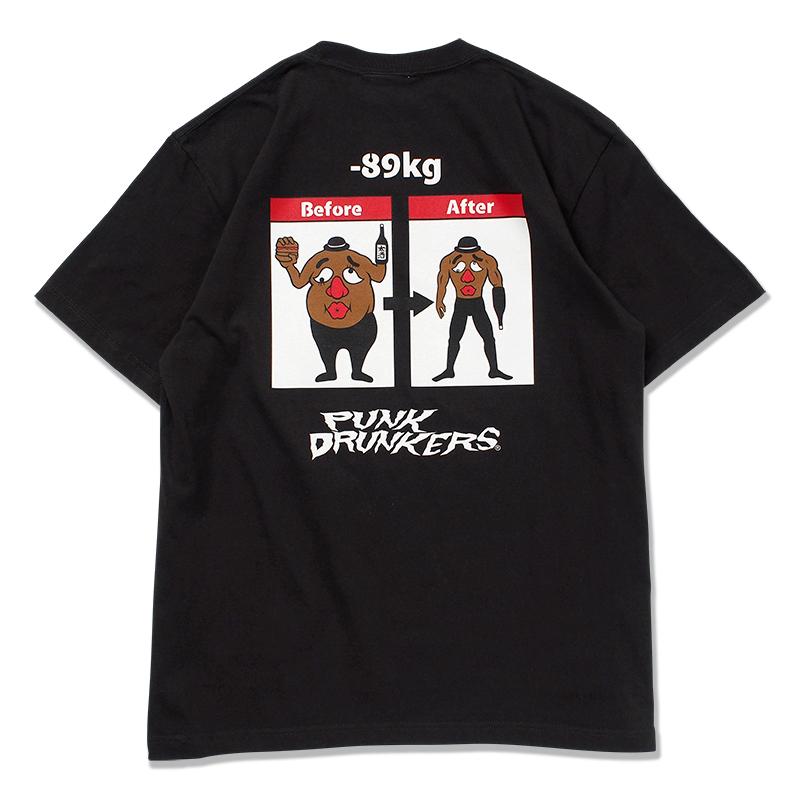 PUNKDRUNKERS Mr.ベリーDのビフォーアフターTEE パンクドランカーズ | PUNK DRUNKERS | 02