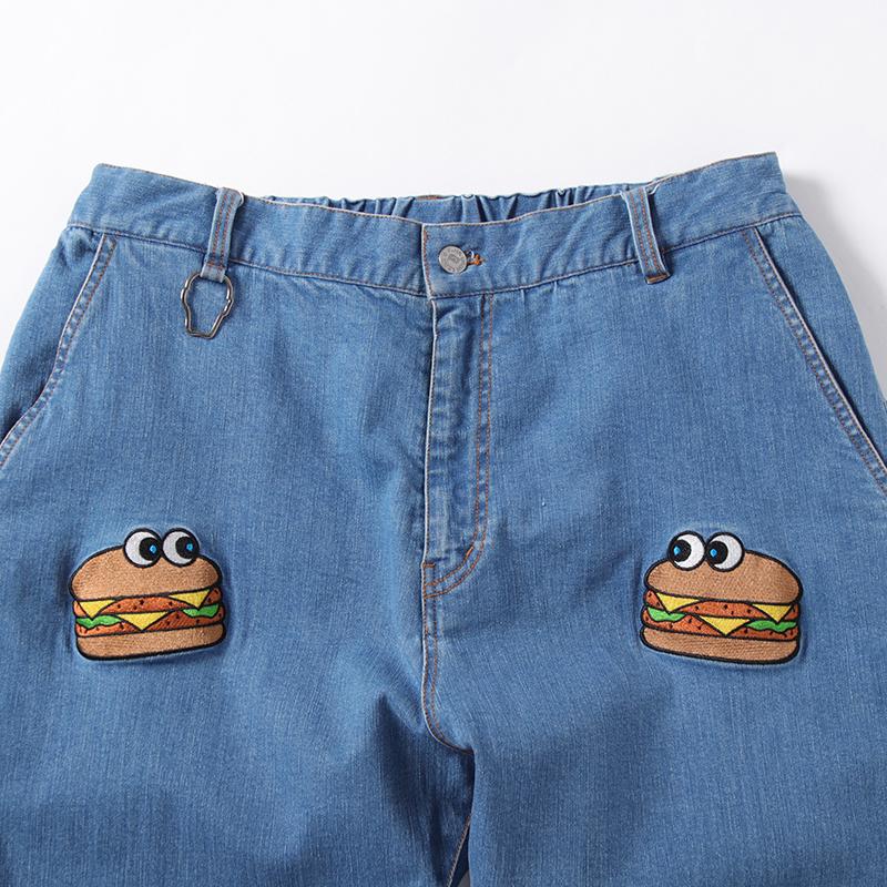 PUNK DRUNKERS パンクドランカーズ WバーガーWポケットXL WバーガーとWポケットのセットのデニムパンツ | ALL ITEMS