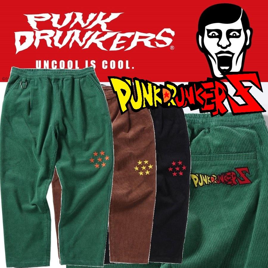 PUNK DRUNKERS PUNKDRUNKERS 7つ星コーデュロイパンツ パンク PUNK DRUNKERS PUNKDRUNKERS 7つ星コーデュロイパンツ パンク