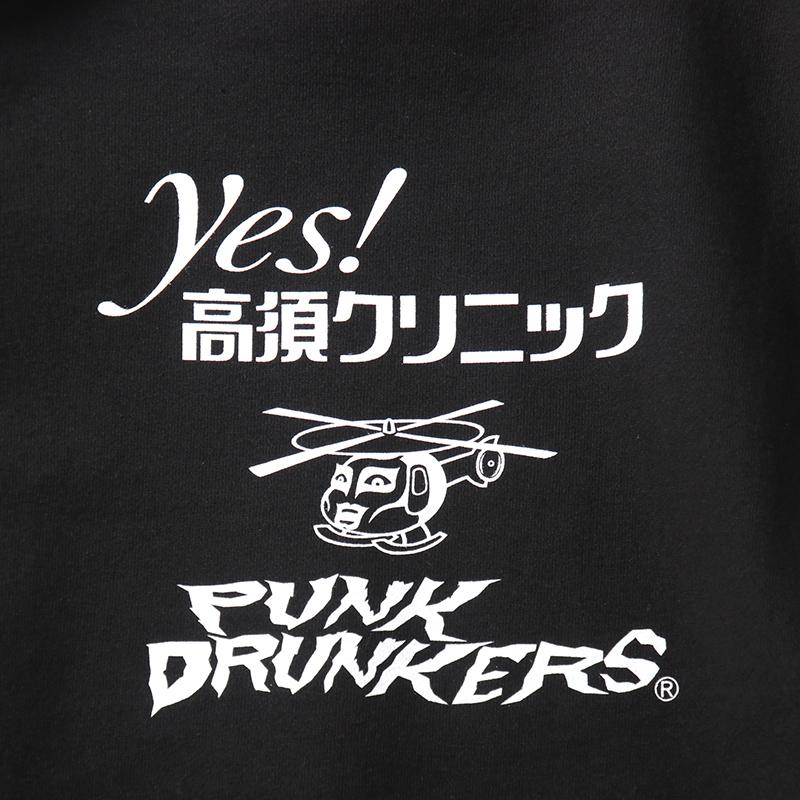 【完売品】 パンクドランカーズ 高須クリニック コラボプルオーバーパーカー L PUNK DRUNKERS PUNKDRUNKERS x 高須クリニック 高須ボックスロゴ