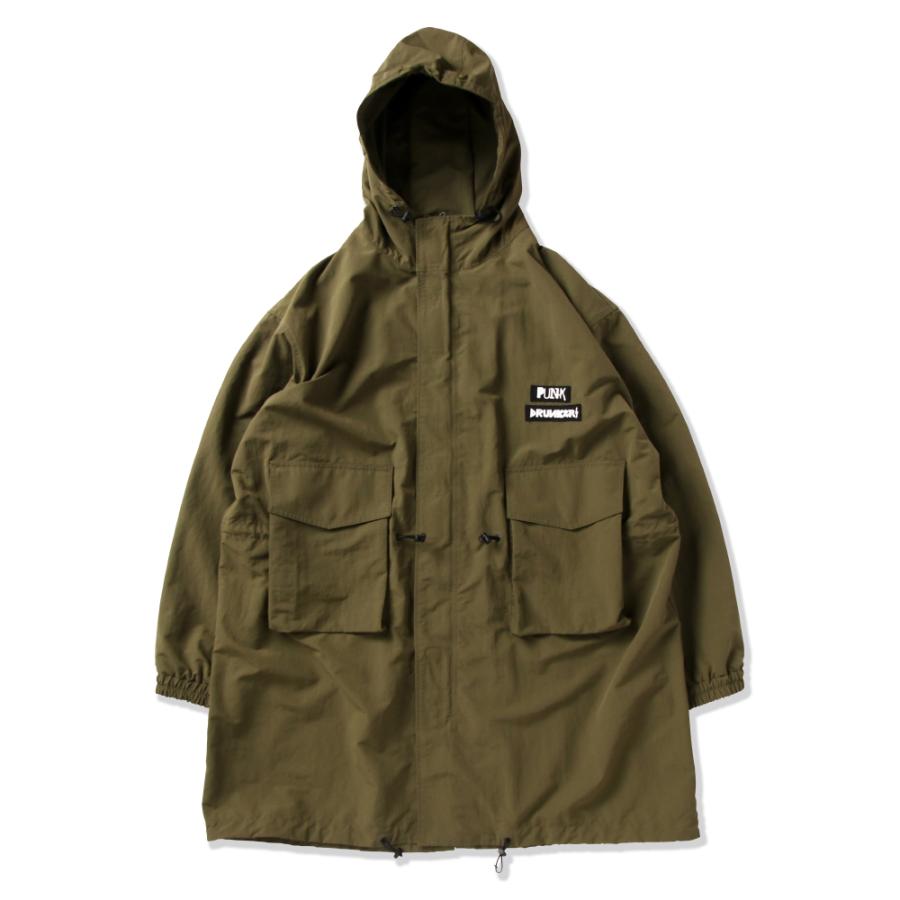 PUNK DRUNKERS 牙アイツ モッズコート（カーキ） PUNK DRUNKERS PUNKDRUNKERS 牙アイツモッズコート パンク
