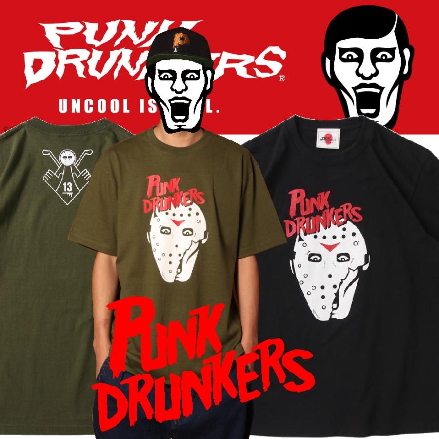 PUNK DRUNKERS PUNKDRUNKERS 13日以外禁止TEE パンク PUNK DRUNKERS PUNKDRUNKERS 13日以外禁止TEE パンク