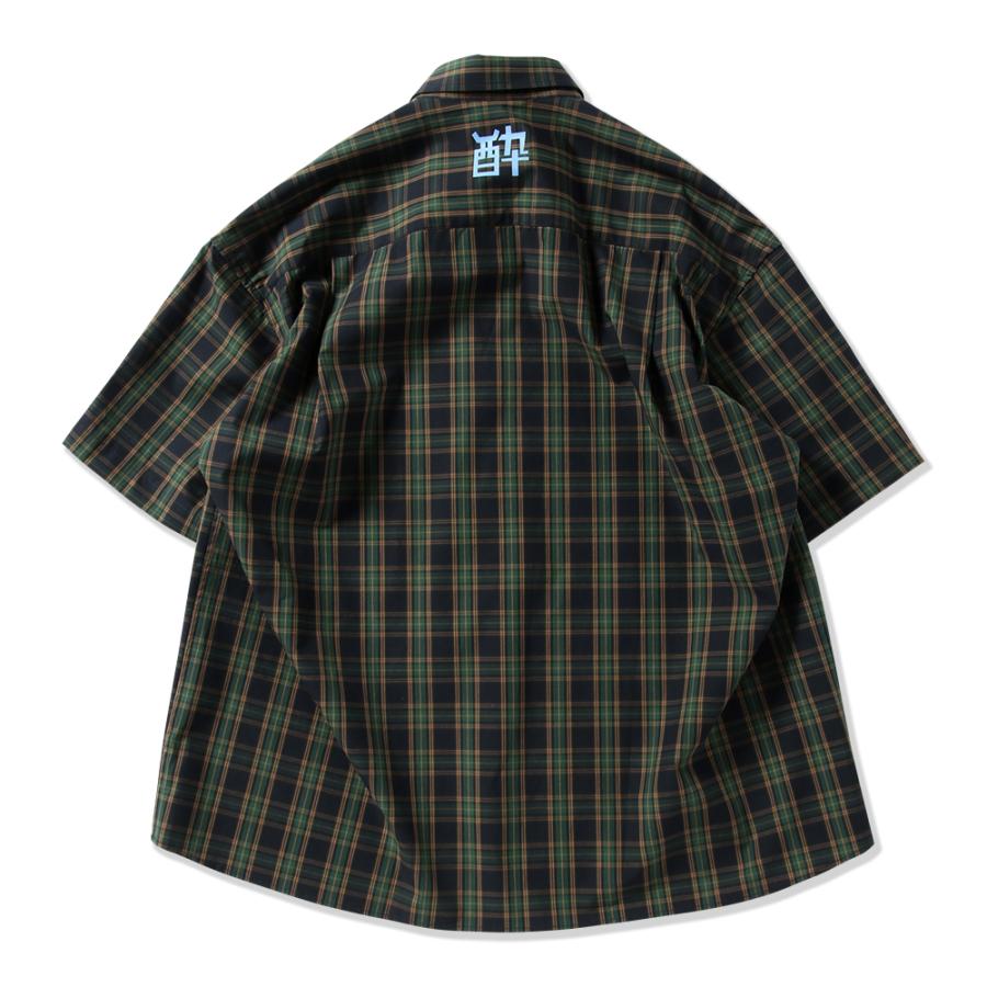 PUNK DRUNKERS PUNKDRUNKERS 泥酔チェックシャツ パンク