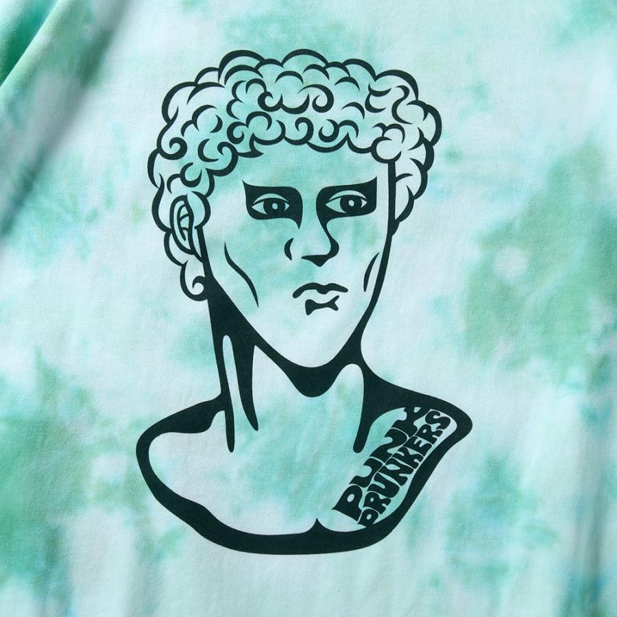 PUNK DRUNKERS PUNKDRUNKERS アイツ像タイダイBIG.TEE パンク PUNK DRUNKERS PUNKDRUNKERS アイツ像タイダイBIG.TEE パンク