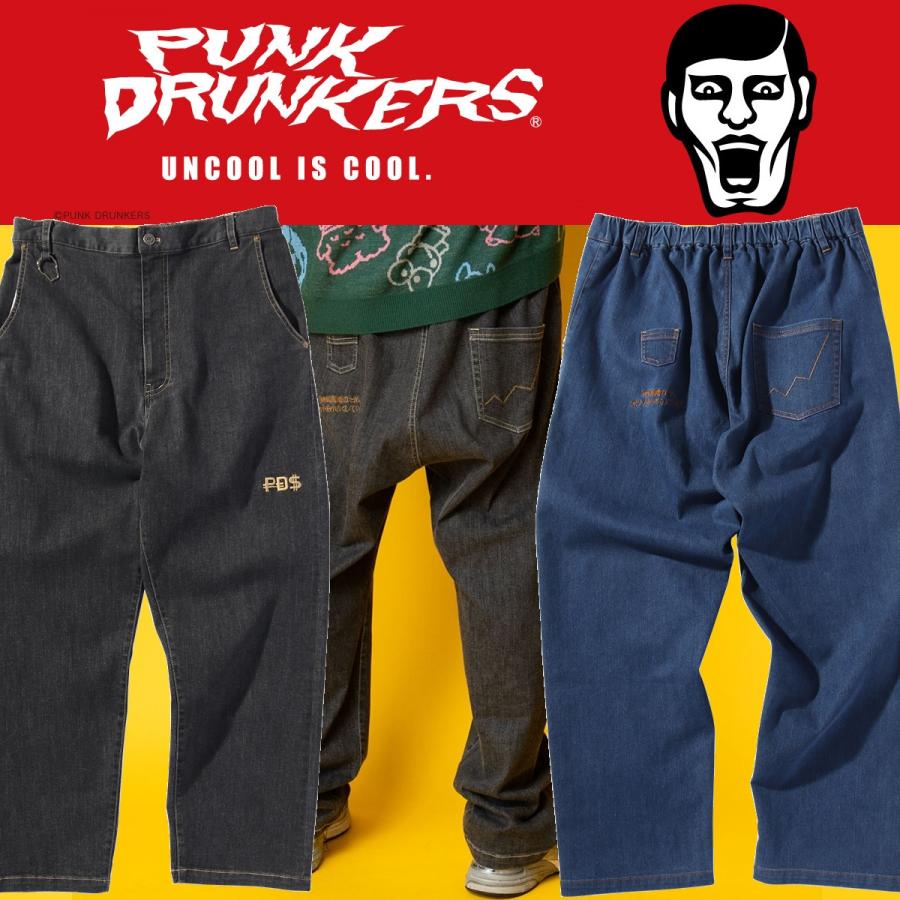 PUNK DRUNKERS PUNKDRUNKERS 物価高騰デニムパンツ / 日本語 ver PUNK DRUNKERS PUNKDRUNKERS 物価高騰デニムパンツ / 日本語 ver
