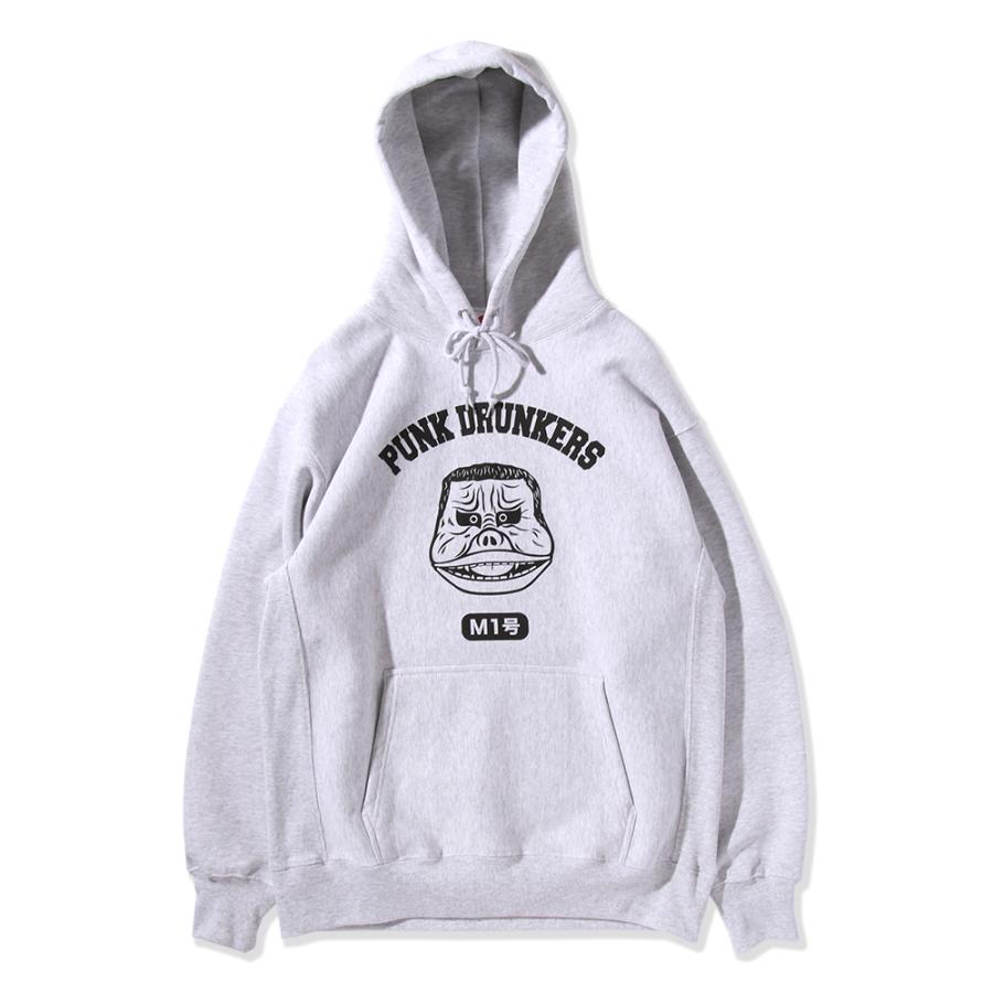 PUNK DRUNKERS PUNKDRUNKERS x 円谷プロ M1号カレッジパーカ PUNK DRUNKERS PUNKDRUNKERS x 円谷プロ M1号カレッジパーカ