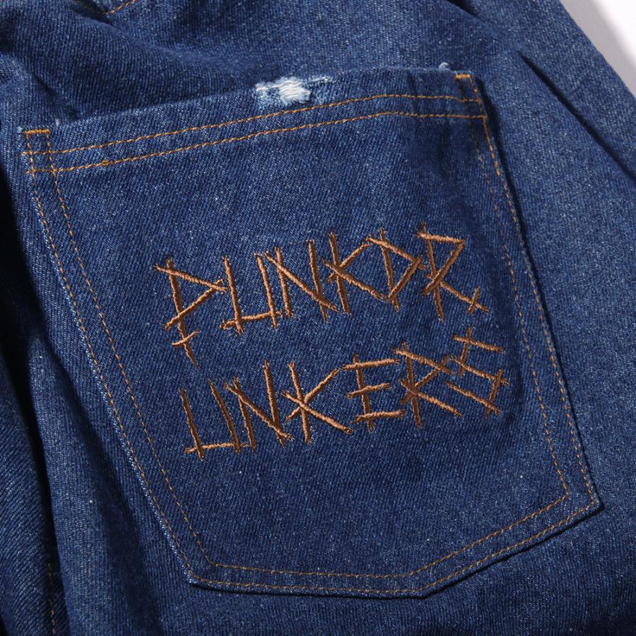 PUNK DRUNKERS PUNKDRUNKERS わざとダメージデニムパンツ パンク PUNK DRUNKERS PUNKDRUNKERS わざとダメージデニムパンツ パンク