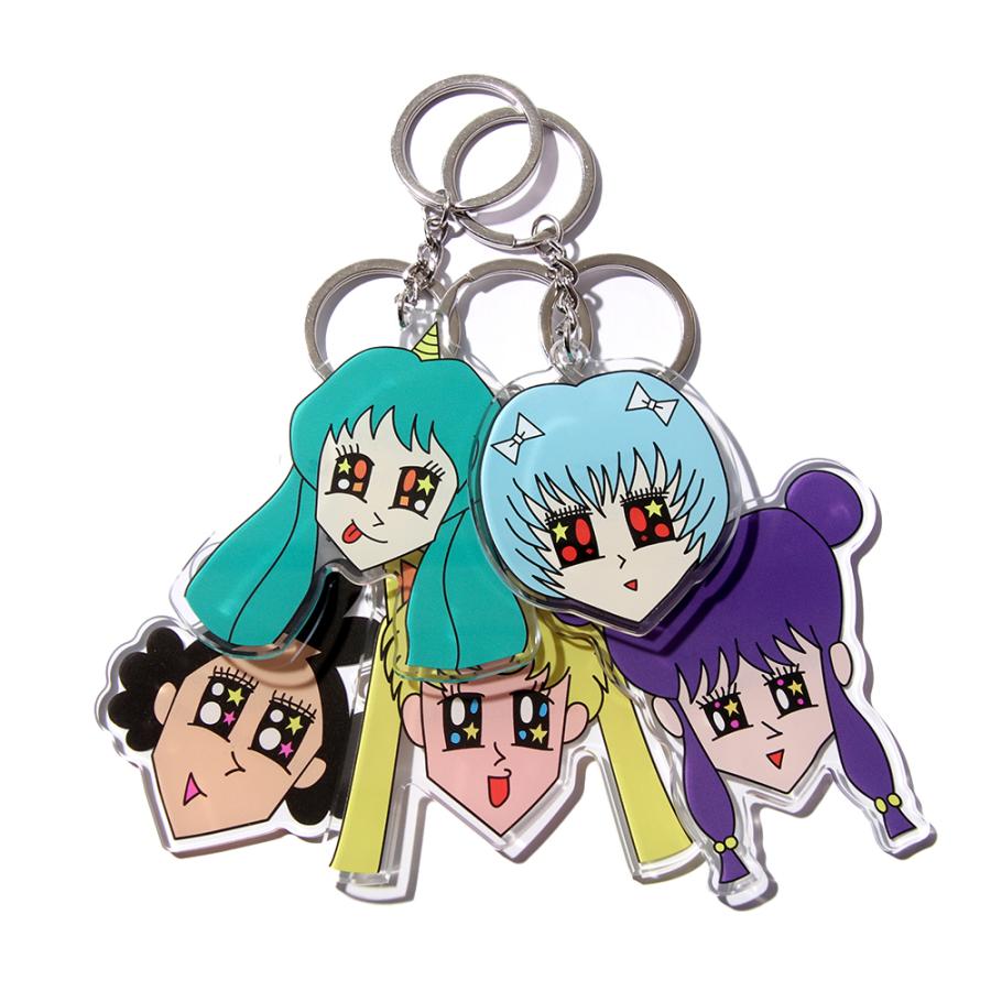 PUNKDRUNKERS x ROLLING CRADLE 微少女アクリルキーホルダー パンク