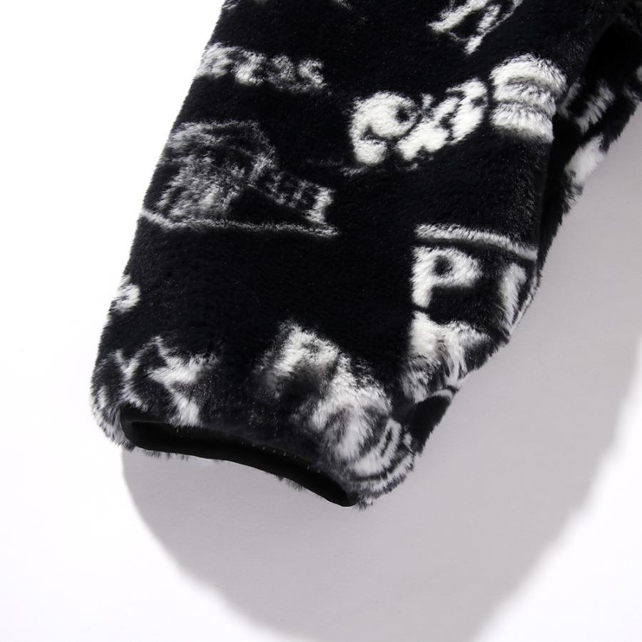 PUNK DRUNKERS　ショート目ッズコート　ファー付き　カーキ パンクドランカーズ メッズコートファーツキカーキ