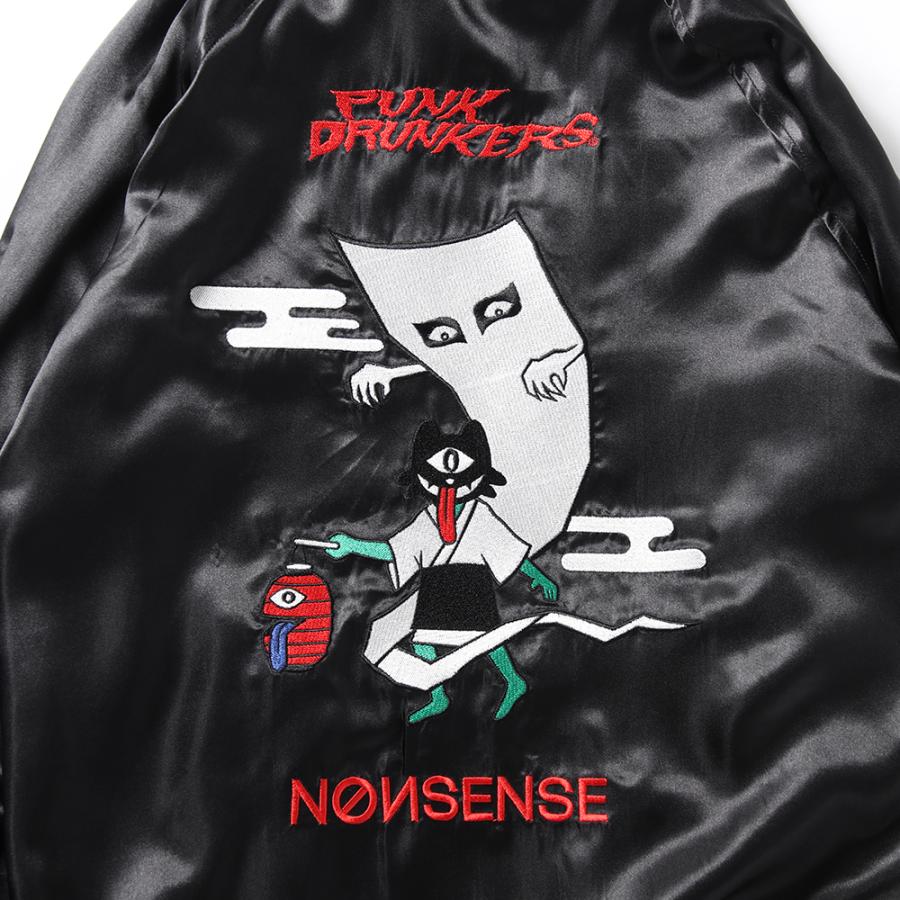 PUNK DRUNKERS PUNKDRUNKERS x NONSENSE JP 妖怪スカジャン PUNK DRUNKERS PUNKDRUNKERS x NONSENSE JP 妖怪スカジャン